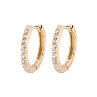 Orecchini Amen Donna Hoops in Argento Zircone ECEGBZ - ECEGBZ